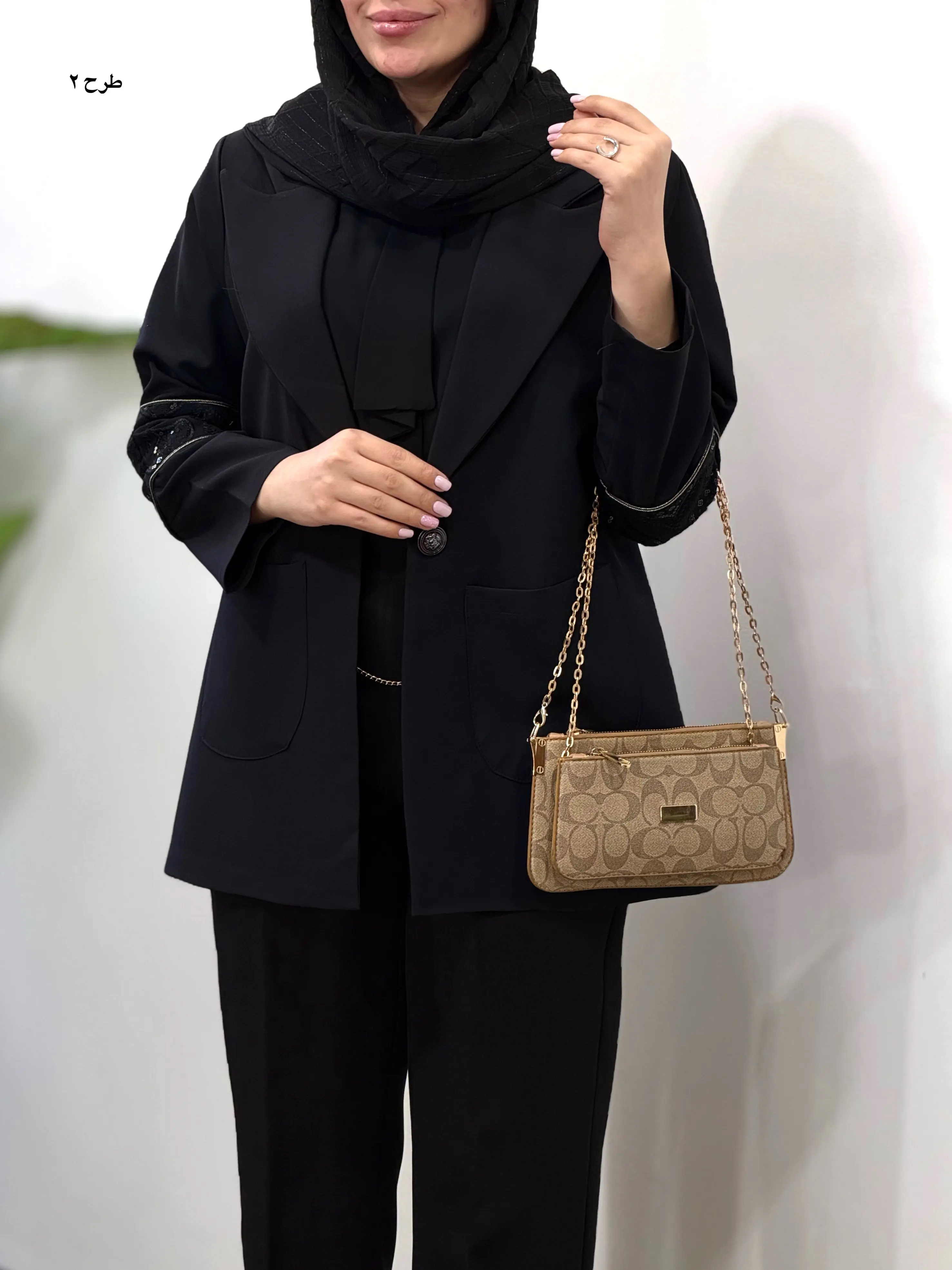 مانتو مجلسی سوزندوزی آیسو نگارین